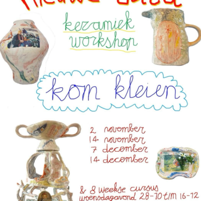 Puk van de Wouw keramiek workshop